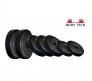 Body Tech 40Kg-Combo With 15 Inches Dumbells Rod 